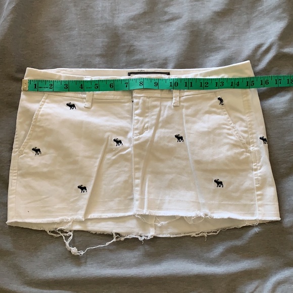 Abercrombie & Fitch jean mini skirt 00 preowned - Picture 5 of 9